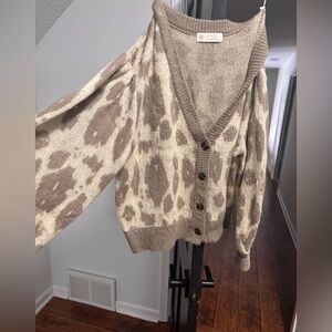 Leopard sweater